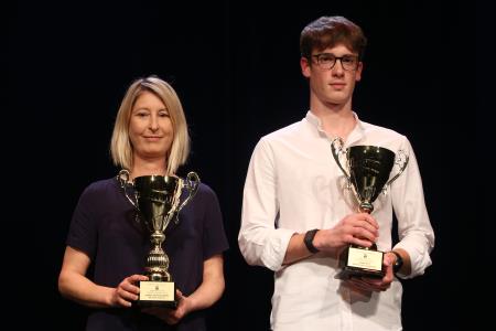 PODELITEV ŠPORTNICA IN ŠPORTNIK LETA 82 FOTO LJUBO VUKELIČ